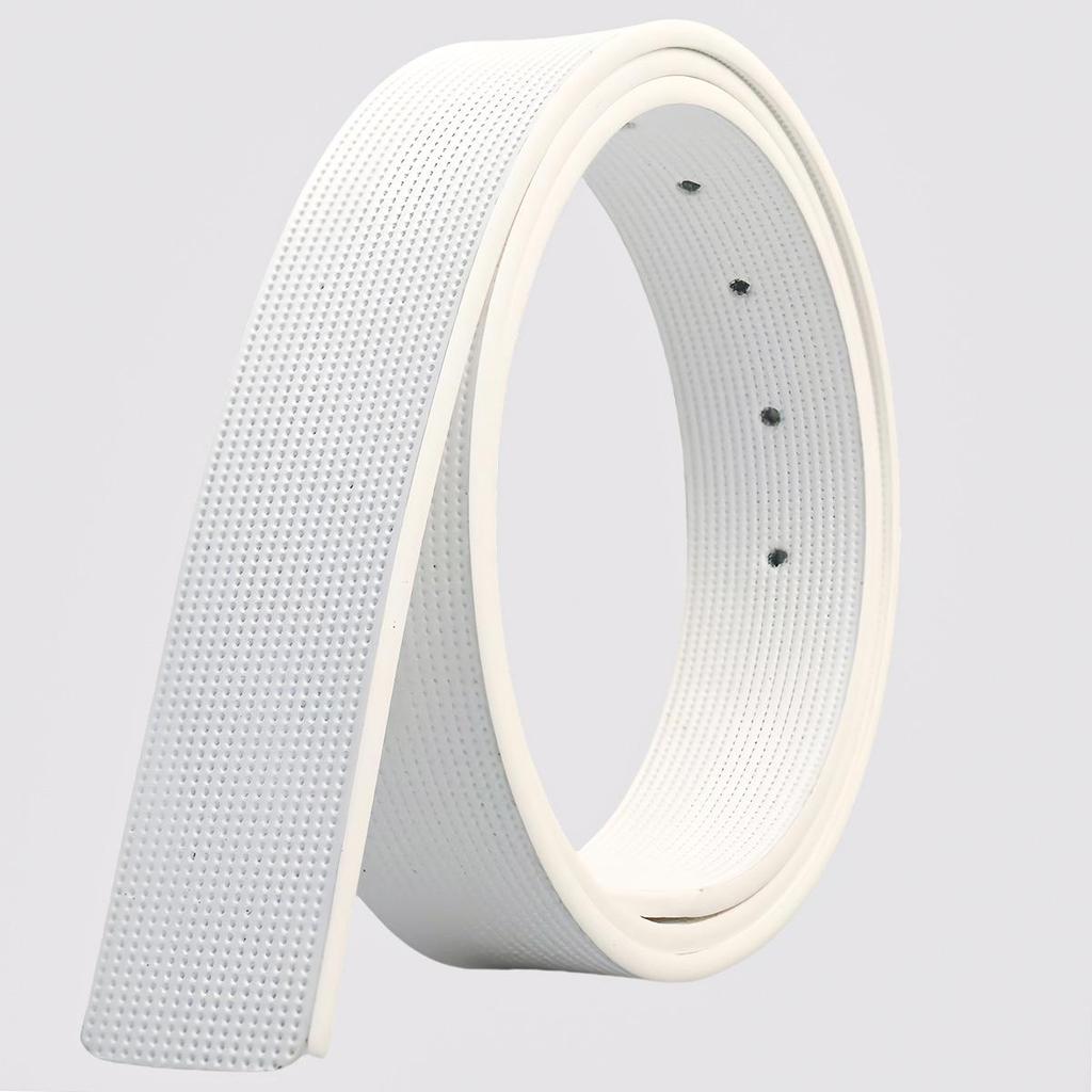 Men's 3.5CM Two-Layer Leather Belt with Automatic Buckle