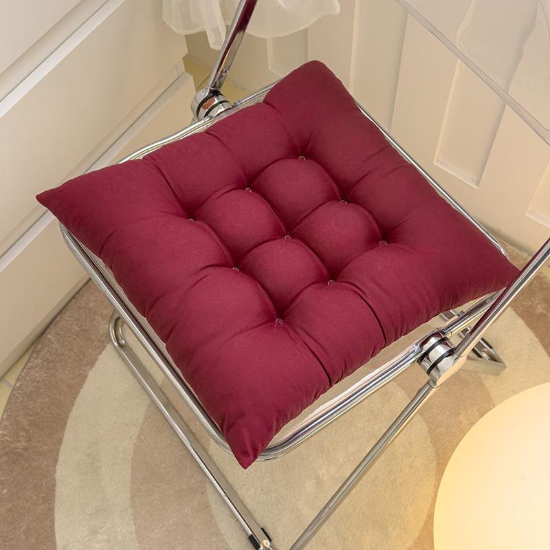 Office Chair Cushion With Polyester Fabric For Home And Workplace Comfort