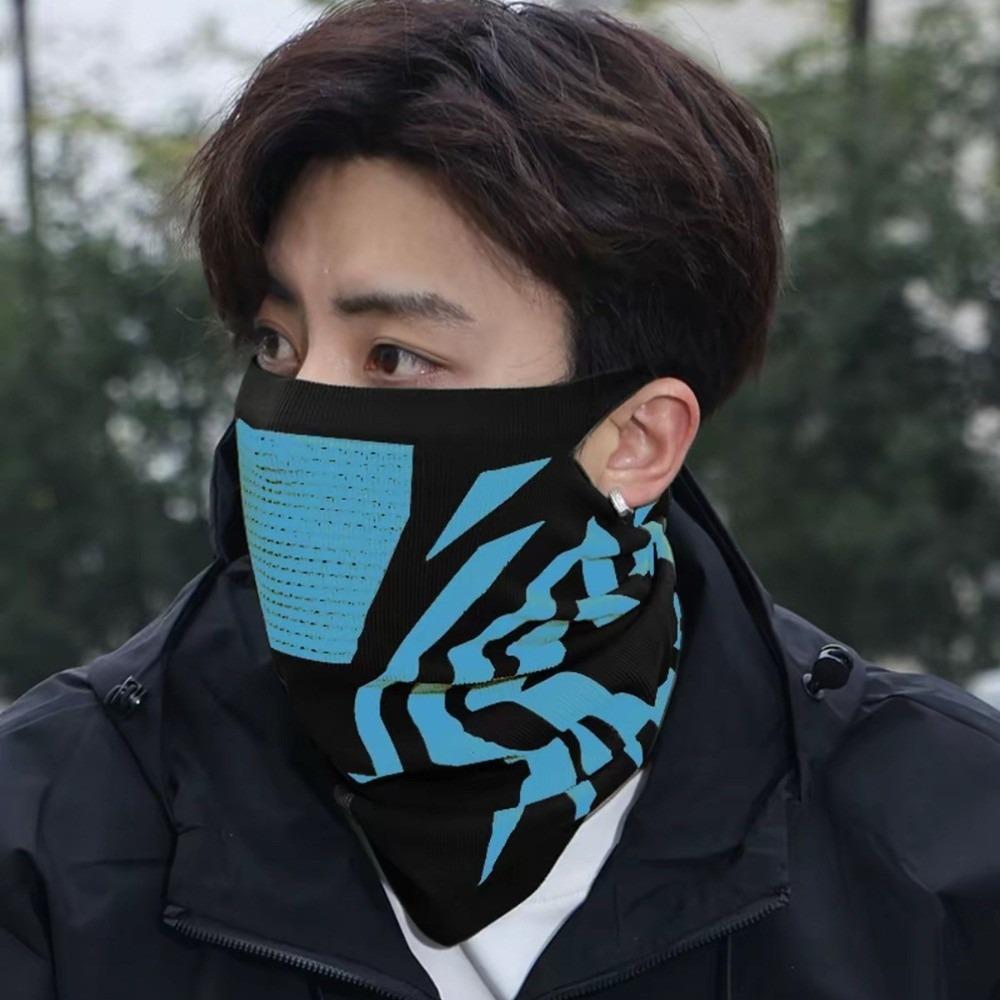 Ear Loop Winter Neck Warmer Windproof Thermal Neck Scarf New Seamless Balaclava  Cycling