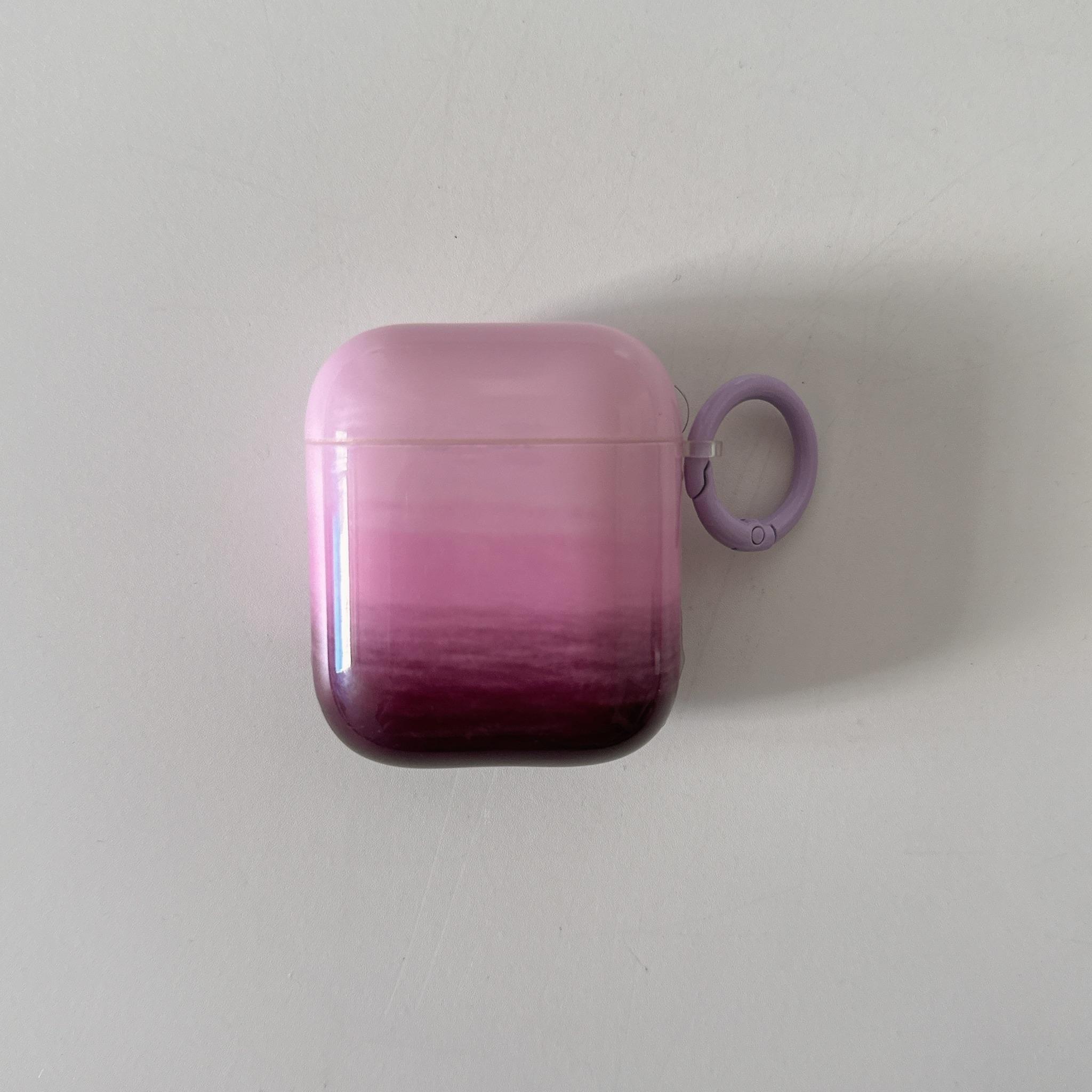 

Korea Purple Protect Headset Case For Airpods Pro Pro2nd Fundas Shockproof For Airpod 1 2 3 4 Cover For airpods 1 2
