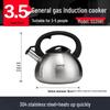 SUPOR 3.5L 304 Stainless Steel Whistling Kettle