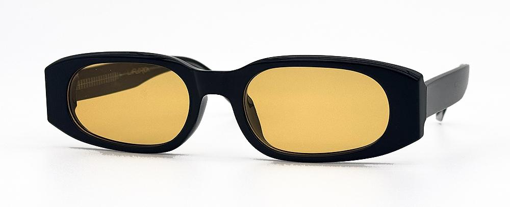 Lapeullolida News Orange Tinted Sunglasses
