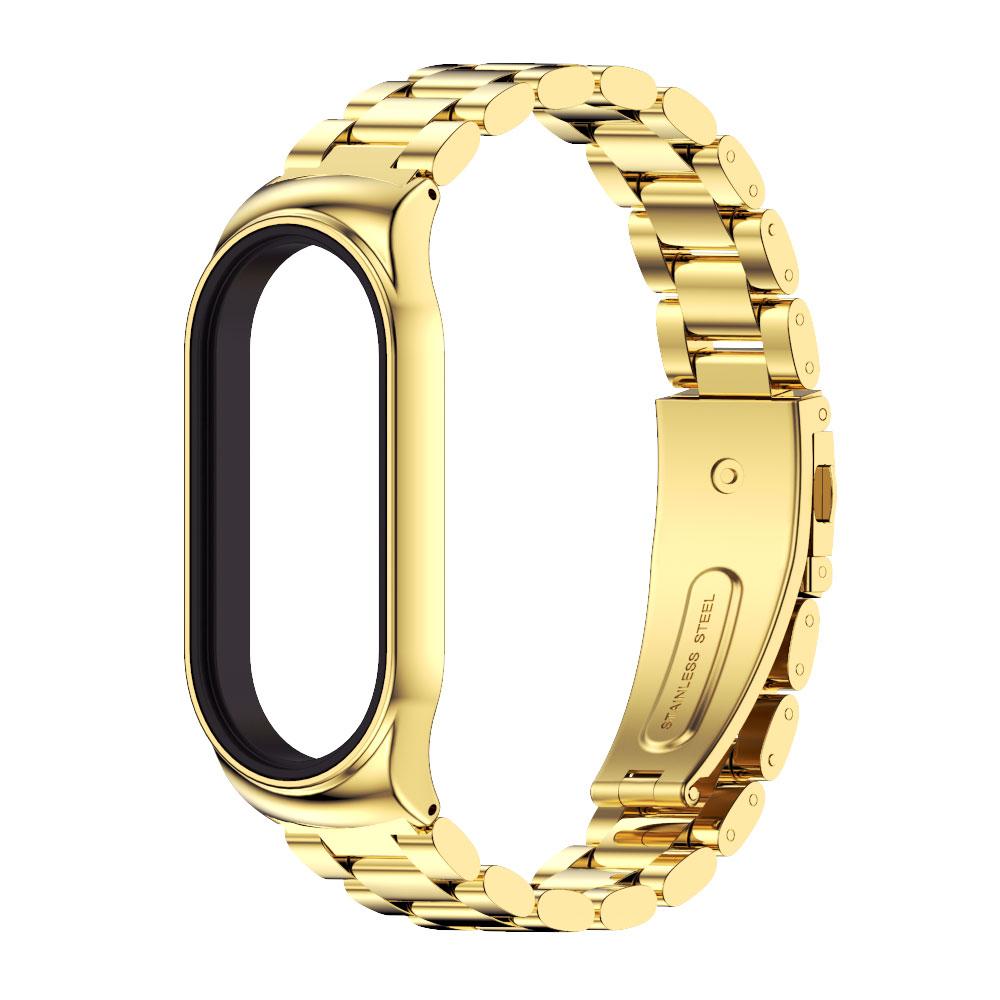 Metal Strap for Mi Band 10 11 9 8 7 6 5 Stainless Bracelet for Xiao mi Mi Band 10 Strap for Mi Band 9 Mi Band 8 Wristband 3