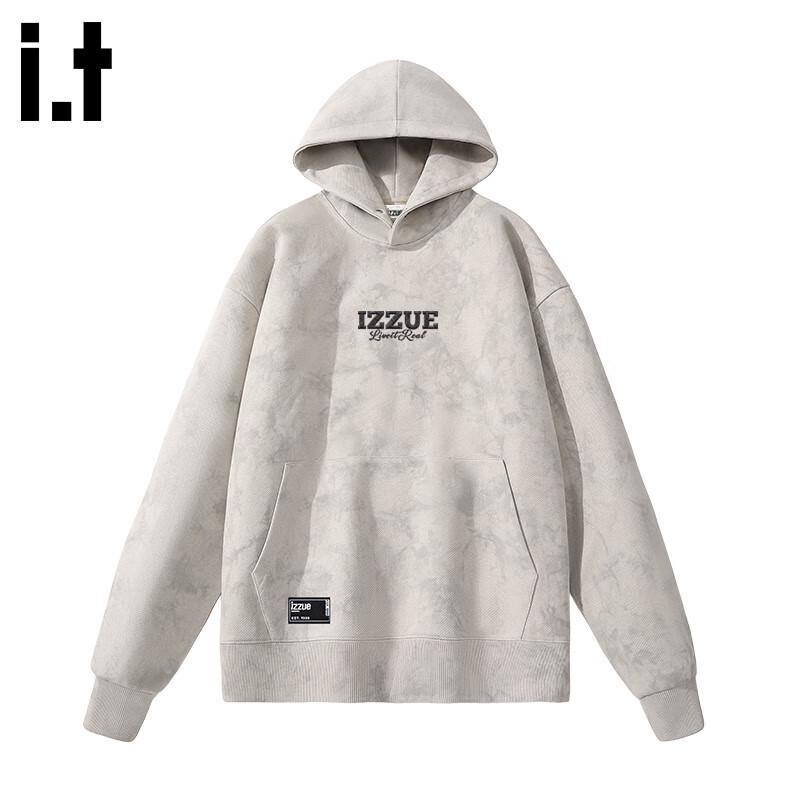 Izzue It Men's Heavyweight Tie-Dye Street Style Hoodie