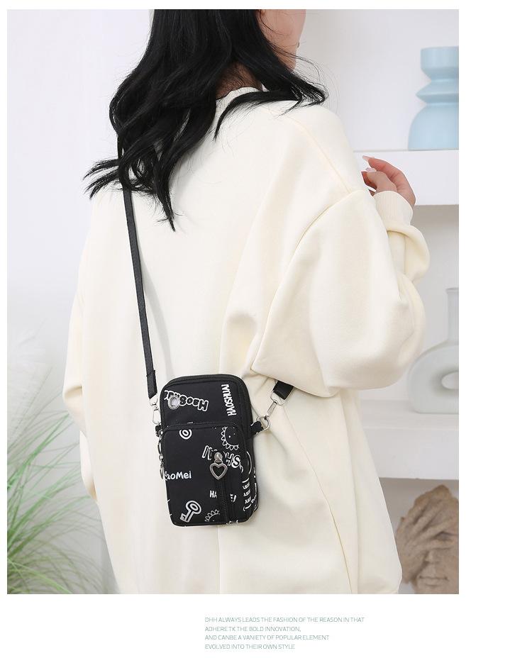 Mobile Phone Bag, Women's Oxford Cloth 2025 New Arm Bag, Sports Fashion Versatile Outdoor Fitness Wrist Bag, Cycling Bag