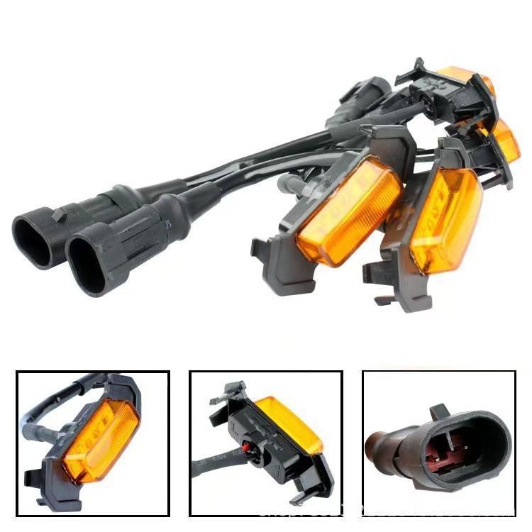 Takuma Mřížkové světlo: Vysoce svítivé žluté LED denní světlo pro Tank 300 16~19