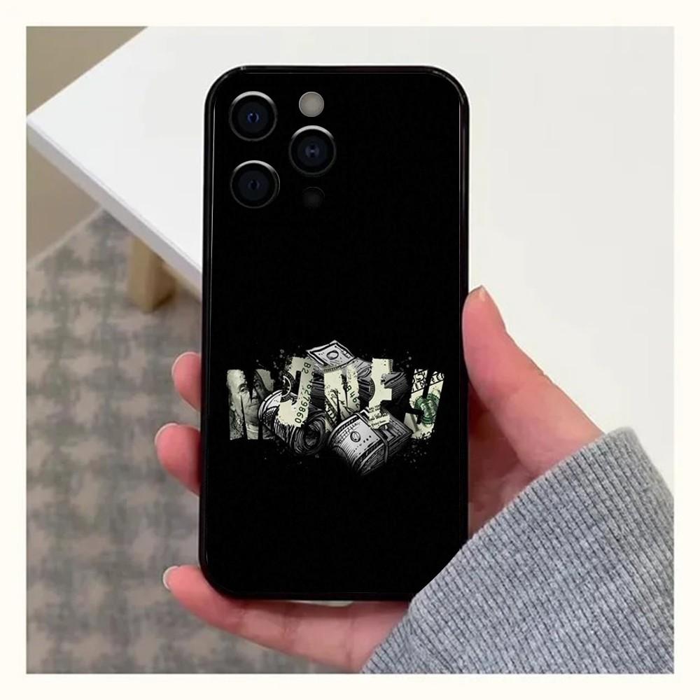 Money Gold Cash Art Design Phone Case For Apple iPhone 15,14,13,12,11,Pro,X,XS,Max,XR,Plus,Mini Soft Black Cover
