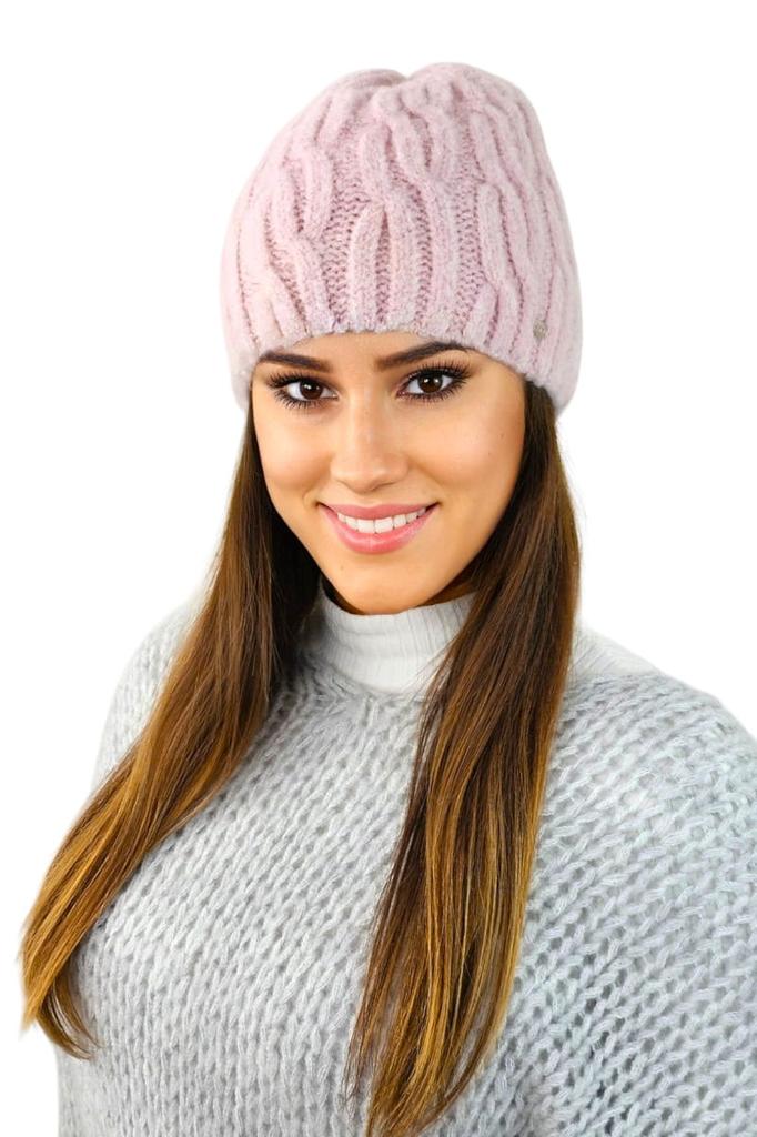 Gizma Fluffy Winter Fleece Hat Pink
