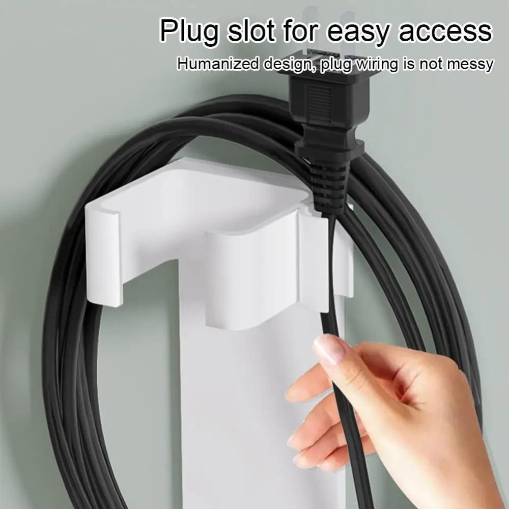 Durable Curly Hair Sticks Holder with Double-sided Tape Bathroom Items Organizer  Dormitory