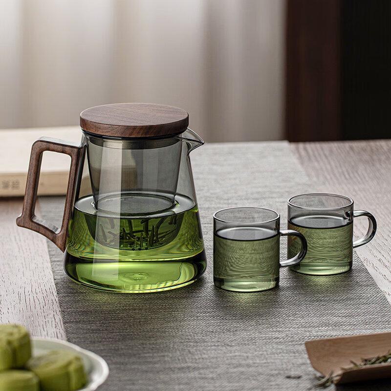 Heat-Resistant Glass Teapot