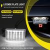 1 Pair Car LED License Plate Lights Number Plate Lamp for Nissan Tiida Livina Versa For Infiniti Skyline V36 G35 G37 350Z
