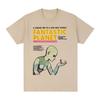Fantastic Planet Vintage T-Shirt Anime Hip Hop Baumwolle Harajuku Streetwear 70er Kultfilm Herren T-Shirt Neues T-Shirt T-Shirt Damen Tops