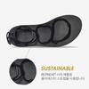 Teva Women 4cm Heel Lace Up Sandals Black Stvf2417890 Blk