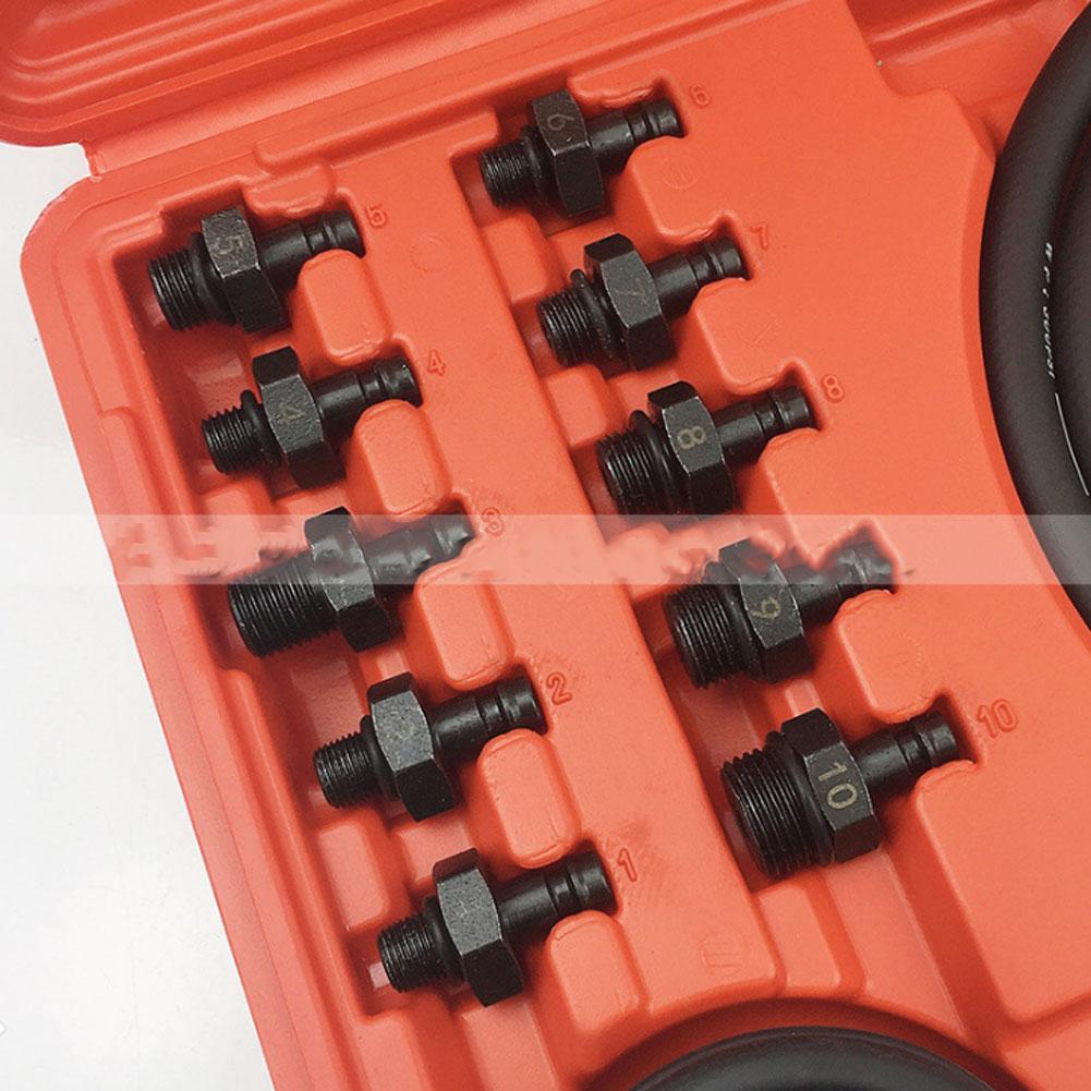 Engine Oil Pressure Detector Tester Gauge Tools Kit Low Oil Warning Car Garage