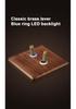 Nordic Toggle Industrial Style Solid Wood 86 Type Single/Double Gang Switch Socket