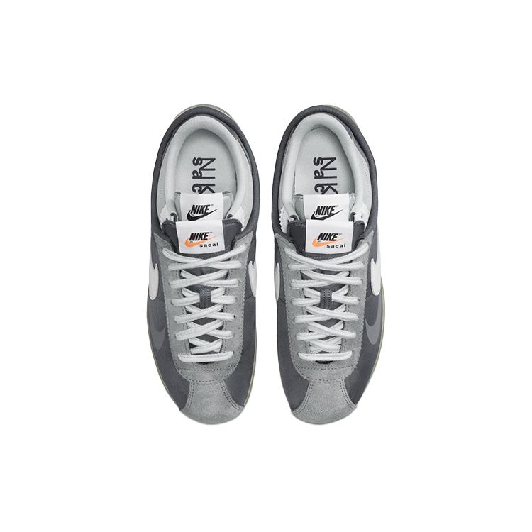 Sacai x Nike Zoom Cortez SP Żelaznoszary Unisex Trampki Ciemnoszary Biały DQ0581-001
