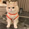 Pet Cat Clothes Summer Anti-hair Loss Cute Gold Gradient Ragdoll Cat British Short Summer Breathable Small Vest