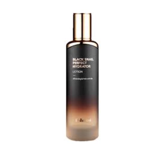 

Eshumi Black Snail Perfect Hydrator Skin 120мл Двойной функциональный увлажняющий тоник для кожи с черной улиткой – Осветление и уход за морщинами