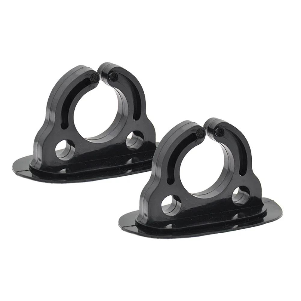 

2 шт. ПВХ Держатель для весла для лодки Клипсы Держатель для хранения весла Держатель для весла для каяков каноэ гребных лодок Надувные лодочные аксессуары чёрный