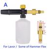 High-Pressure Foam Sprayer for Home & Car Wash - Spray Gun Nozzle & Water Gun with PA Pot