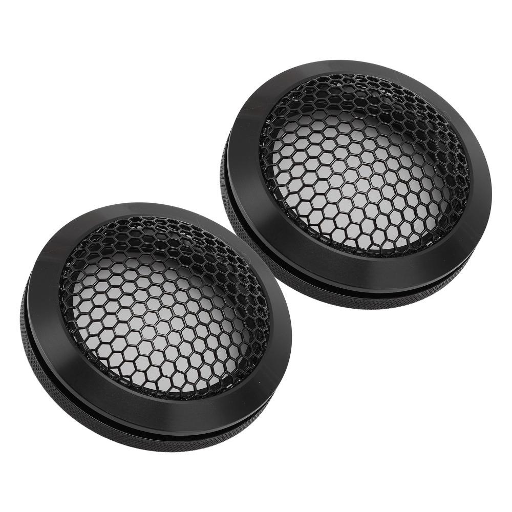 2Pcs Round Speaker Grill OD 64mm Subwoofer Guard Universal Car Speaker Cover  Automotive Use