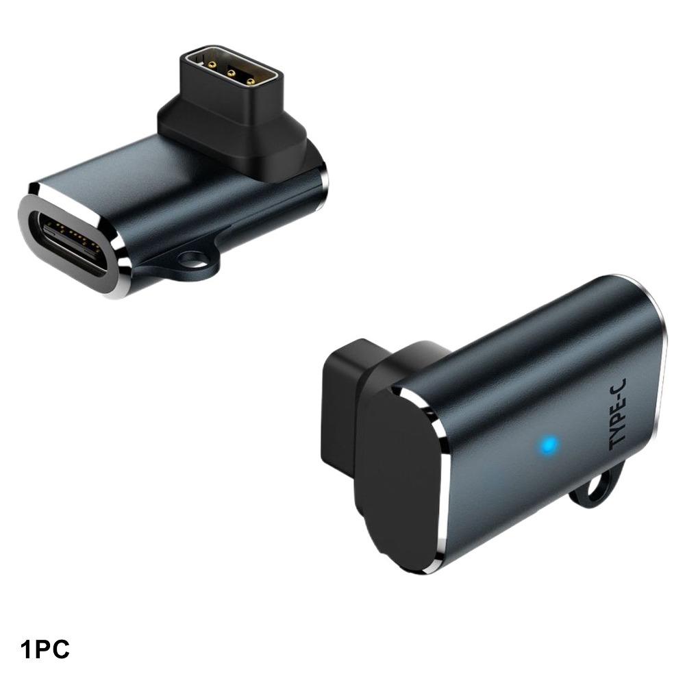 

High Speed Magnetic Charging Adapter USB-C Power Connector for COROS APEX 2PRO VERTIX Sport Watch Grey-Vertical Bend