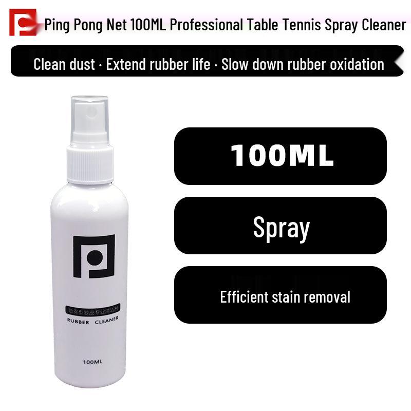 Table Tennis Maintenance Kit: Net, Racket Rubber Cleaner, Sponge, Edge Protector