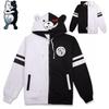 Stilingas unisex Danganronpa Monokuma Cosplay Hoodie su patogiu minkštu audiniu