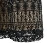 Lily Brown French Sleeve Race Mini Dress Black Women Used
