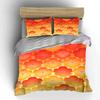 Orange and Yellow Flowers. Bedding Sets Duvet Cover Sets Duvet Covers Pillowcases(1 * Duvet Cover 2 * Pillowcases Without Duvet Insert)