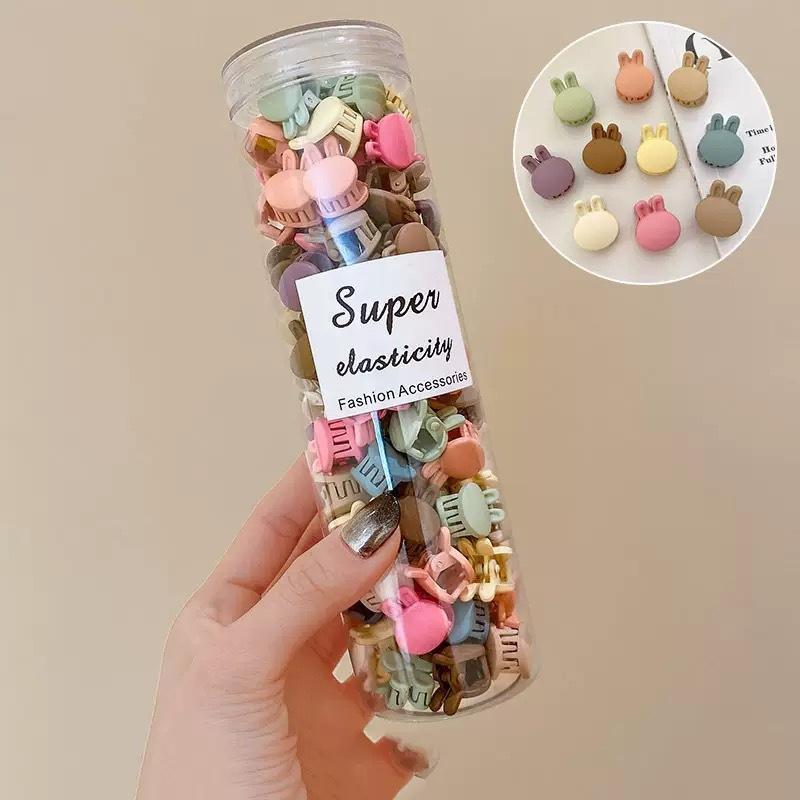 50PCS Cute Hair Claws Small Size Mini Hairpin Hair Clips for Girls Korean Side Clip Bangs Clip Women Sweet Hair Accessories