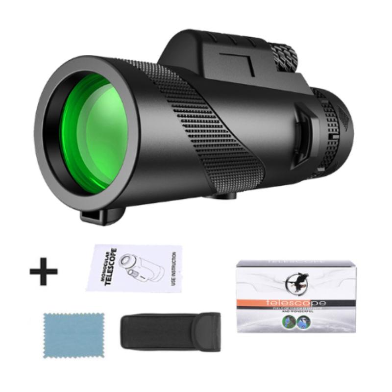 

80x100 Монокуляр Телескоп Високе збільшення Висока роздільна здатність Lw-світло Відкритий Телескоп нічного бачення