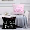 Minaj-Singer Pink Friday-P Pillow Case Anti-dustmite Pillowcase Invisible Zipper Silky Short Plush Sofa Cushion Cover