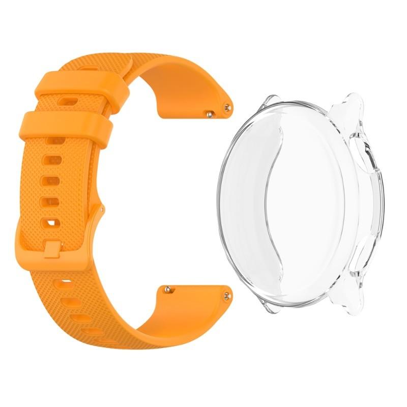 Oficiální silikonový řemínek s TPU ochranným krytem pro Garmin Active 6 Active5 Vivoactive 6 5