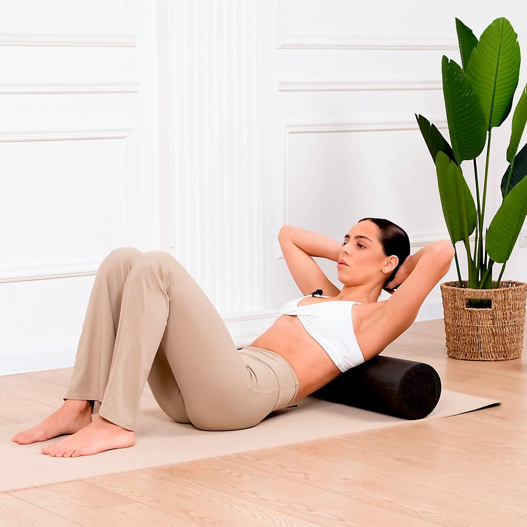 Massage-Rolle für Rehabilitationsübungen, 15x45cm EPP-Schaum Rebel
