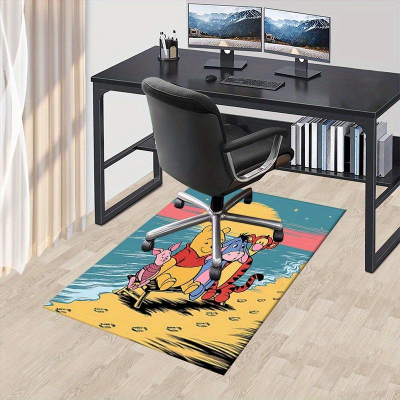 

Office Rug Pooh Bear, Tigger theme 3D Printed Anti-Slip Rug-Machine Washable for Living Room 60cm by 90cm