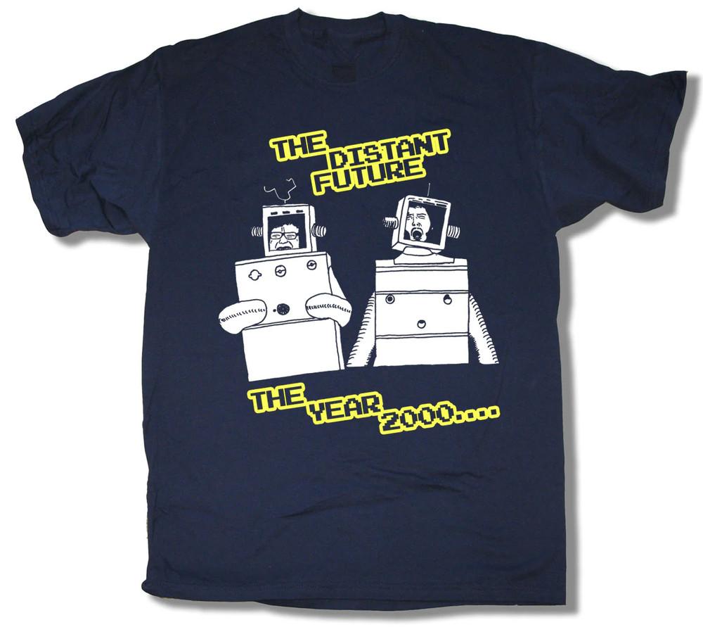 

Flight Of The Conchords Band The Year 2000 T Shirt S-5XL Cotton Navy TT614 Unisex T-Shirt S