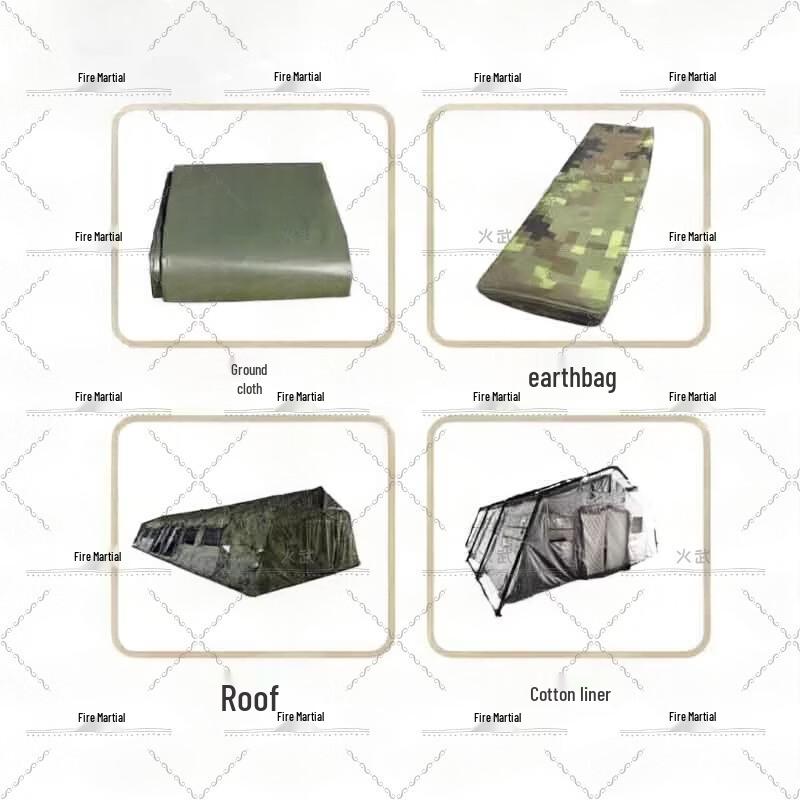 Huowu 40sqm Outdoor Frame Tent