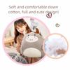 Multfunctional Flannel Cartoon Pillow Quilt Soft Storage Design Animal Pillow Blanket Stuffed Comfortable Sofa Blanket Car