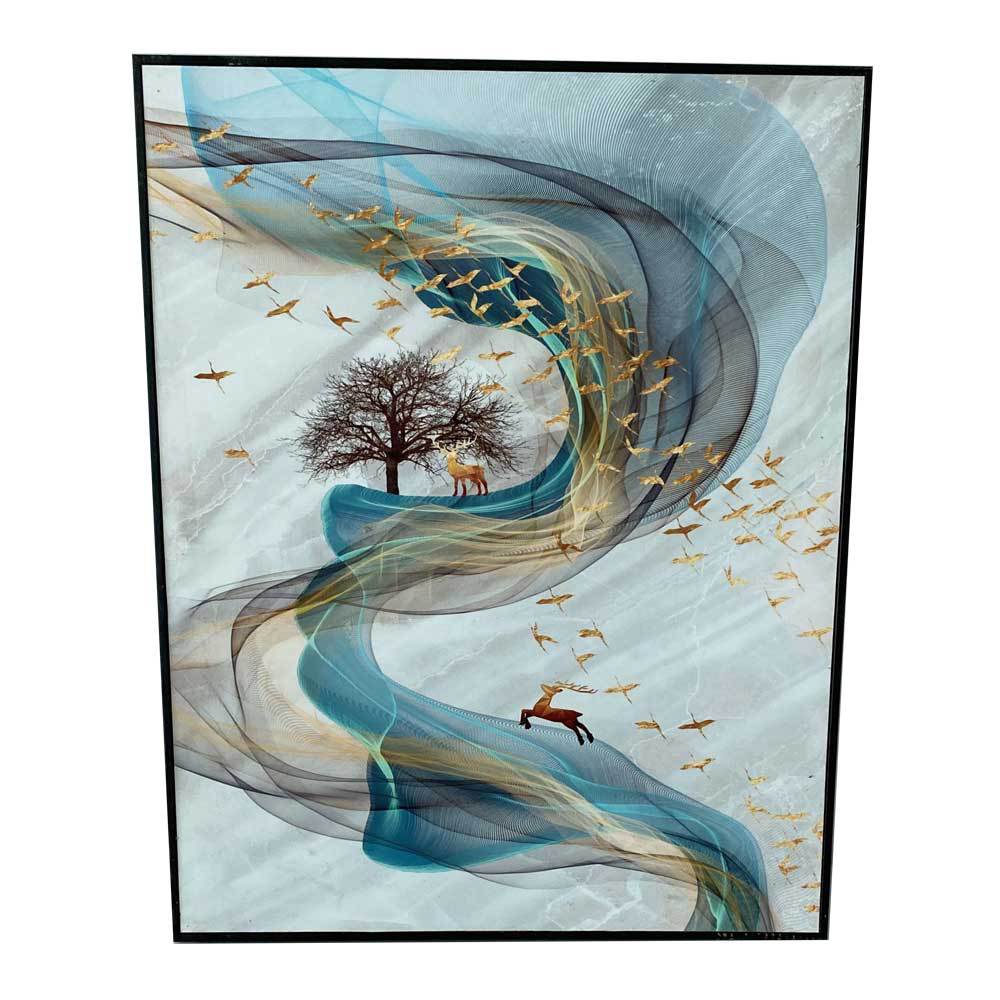 Oturma Odası Dekoratif Boyama Modern Minimalist Kanepe duvar tablosu duvar tablosu İskandinav Duvar Tuval Boyama Yalnız Ağaç