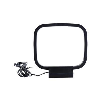 2 Pin Radio Loop Antenna Indoor Radio Av Audio Am Loop Antenna Fm Radio Loop Radio Signal Receiving Home Stereo Receiver