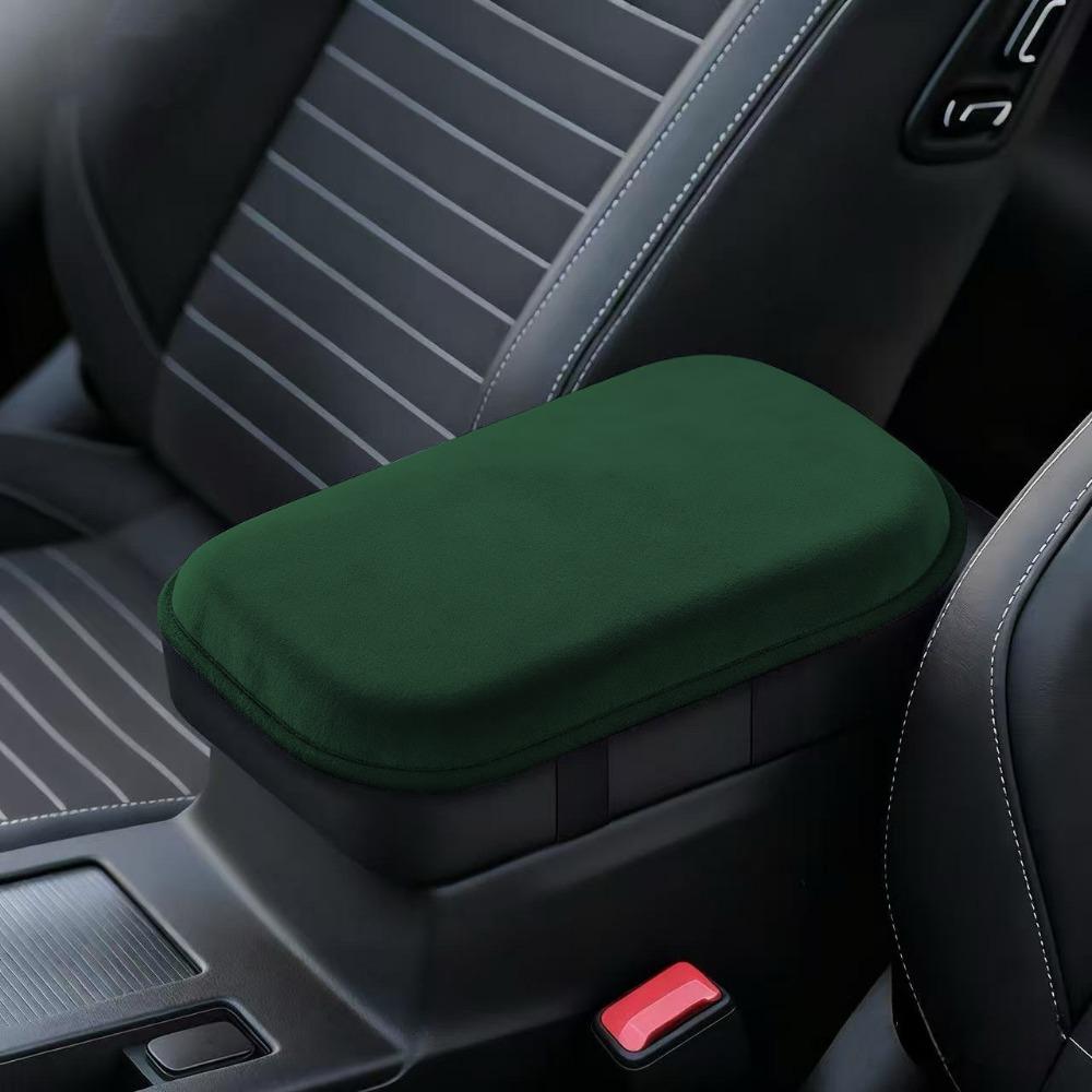 Plush Car Armrest Cushion Booster Pad Thicken Heightening Pad Car Armrest Pad For Central Console