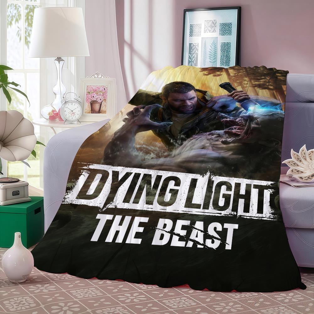 Game D Dying L Light The B Beast Blanket For Sofa Office Bed Plane Travel Sleep Read Relax Camping Soft And Warm