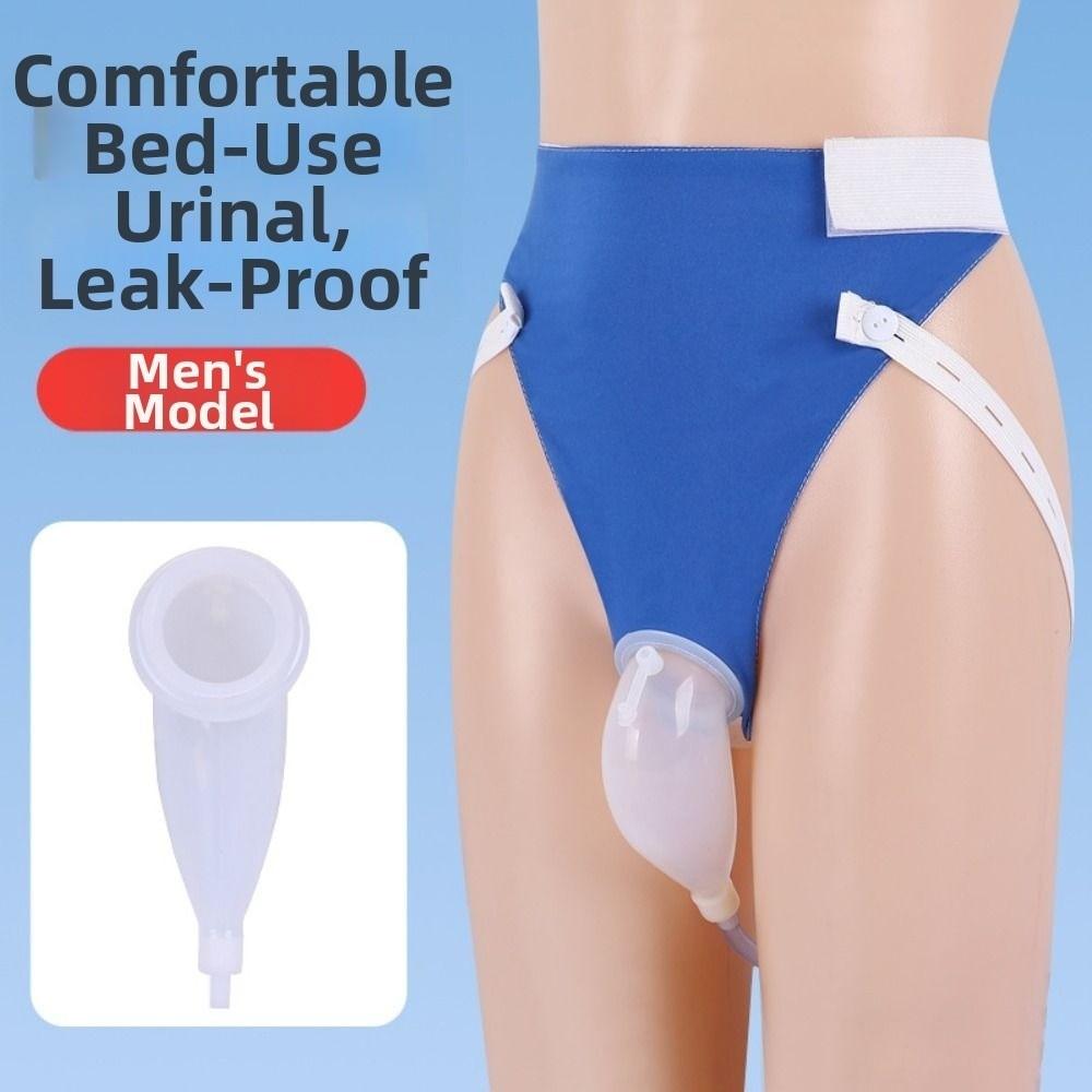 Wielorazowy Urinal Uchwyt na Mocz Silikonowy Worek do Drenażu Moczowego Noszony Urinal Kemping