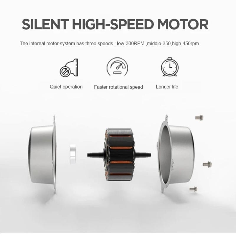 8-in-1 Badezimmer Küche Rotierender Schrubber Haushalt Handheld Drehbares Reinigungswerkzeug Multifunktionale Elektrische Reinigungsbürste