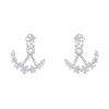 Penélope Cruz Moonsun Pierced Floral Earring Women Earrings Rhodium Crystal 5508832