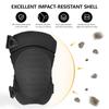4-teiliges taktisches Knie- und Ellenbogenschoner-Set für Airsoft-Knie- und Ellenbogenschützer, Kampfsport, Paintball, Skate, Outdoor-Sport, Sicherheitsschutzausrüstung