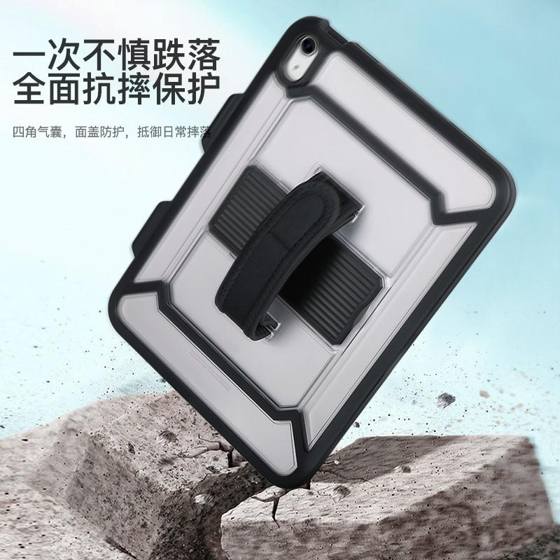 Transparent Full Coverage IPad Case With Pencil Slot Stand 10th Gen 10.2 Inch 11th 10.9