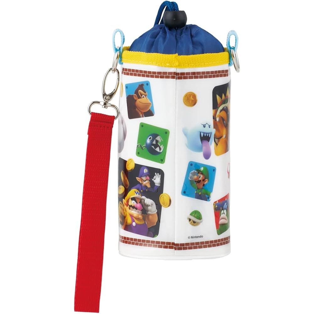 Skater (Skater) Enamel PET Bottle Case for 500ml Super Mario 23 PVPC6-A