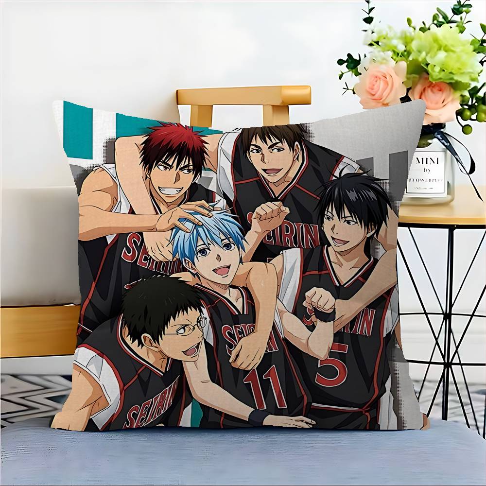Japansk Anime Kuroko No Basket Kudde Gåva Hemma Kontor Dekoration Kudde Sovrum Soffa Bil Kuddfodral Kuddfodral